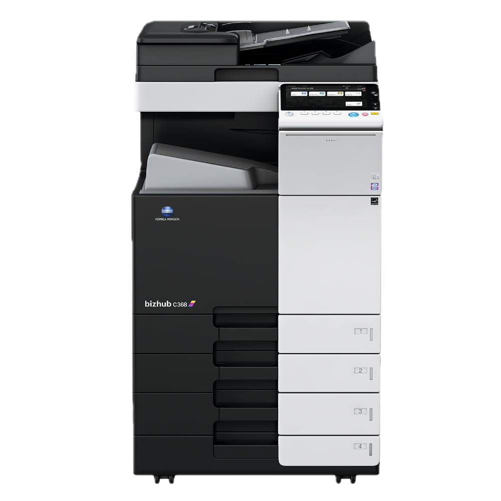 Konica Minolta bizhub C368 — Copiadora A3 color reacondicionada en renting a 45 euros al mes
